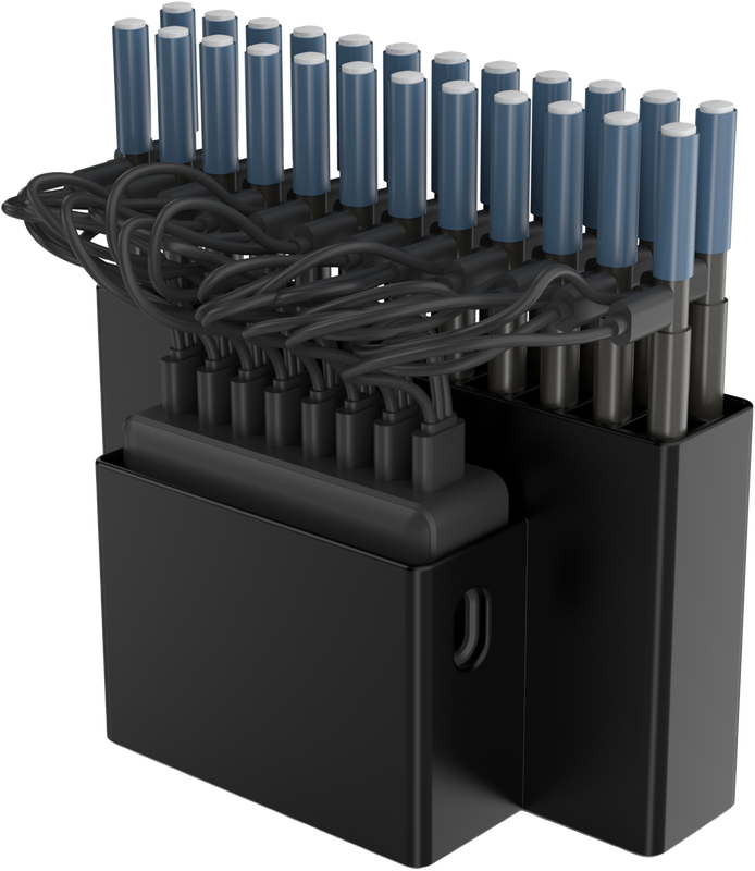 DEQSTER Stylus Multi Charger Station – 24 styluses overnight.