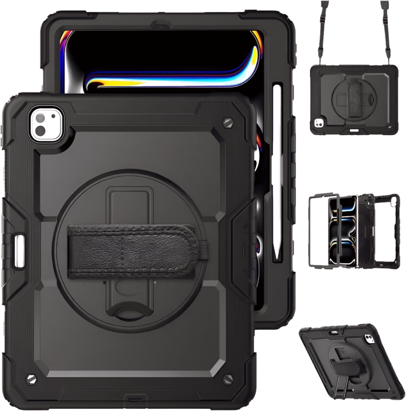 DEQSTER 360° Rugged Case for iPad (10th gen.) and iPad (A16) – Schools, public sector, IT
