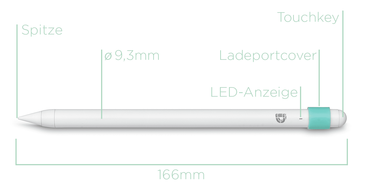 deqster pencil iPad stift alternative Eingabestift verpackung