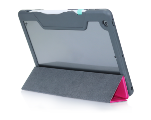 Deqster Rugged Case, iPad protective cover, transparent back