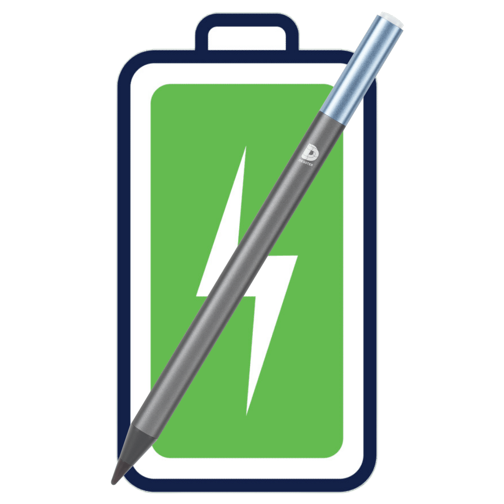 Long battery life from DEQSTER Pencil 2