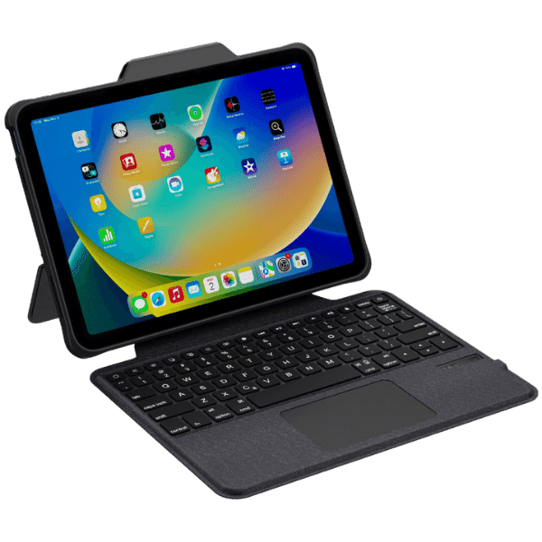 Deqster Rugged Touch Keyboard, iPad Tastaturhülle mit Tablet